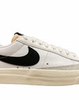 Nike scarpa sneakers da donna Blazer Low '77 DC4769 102 bianco-nero-sabbia
