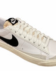 Nike women's sneakers shoe Blazer Low '77 DC4769 102 white-black-sand