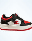 Champion scarpa sneakers da bambini Rebound 2.0 S32259-CHA-KK002 nero bianco rosso