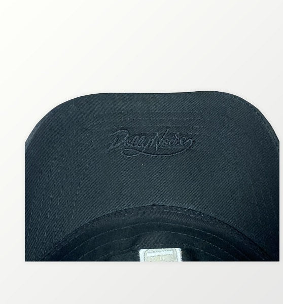 Dolly Noire Cap with visor Curved ha046-hb-01 black