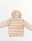 Champion down jacket with hood for girls 305826 PS157 PKN pink