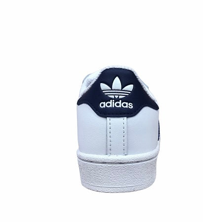 Adidas sneakers bassa per ragazzi Superstar C GZ2884 white/night sky