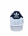 Adidas low sneakers for boys Superstar C GZ2884 white/night sky