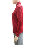 Mizuno women's technical running shirt half zip Active Hybrid Dry Ls Hz Woman J2GC1714 61 rose red