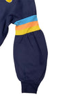 Levi's Hooded sweatshirt with patterned logo for girls 4ED500-B4M blue