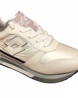 Lotto Leggenda women's sneakers Wedge Crack W 217130 8NE white-silver
