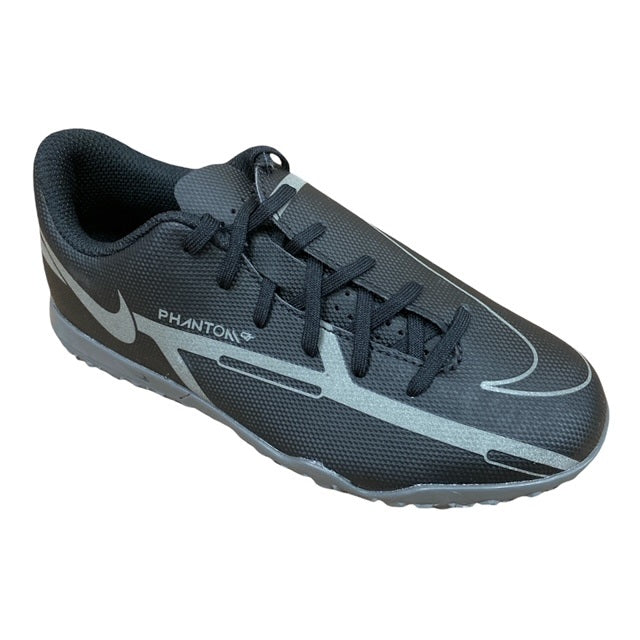 Nike boys&#39; soccer shoe Phantom GT2 Club TF DC0827 004 black-grey