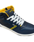 Lotto high-top sneakers for boys Rocket AMF Mid Jr L 216921 6Y3 blue
