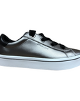Skechers scarpa sneakers da donna Hi Lites 957 grigio metallico