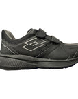 Lotto men's running-walking shoe with strap Speedride 609 XS 216489 1H8 black-grey