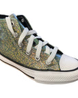 Converse Chuck Taylor All Star Glitter 672097C gold-black girls' sneakers shoe