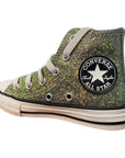 Converse Chuck Taylor All Star Glitter 672097C gold-black girls' sneakers shoe