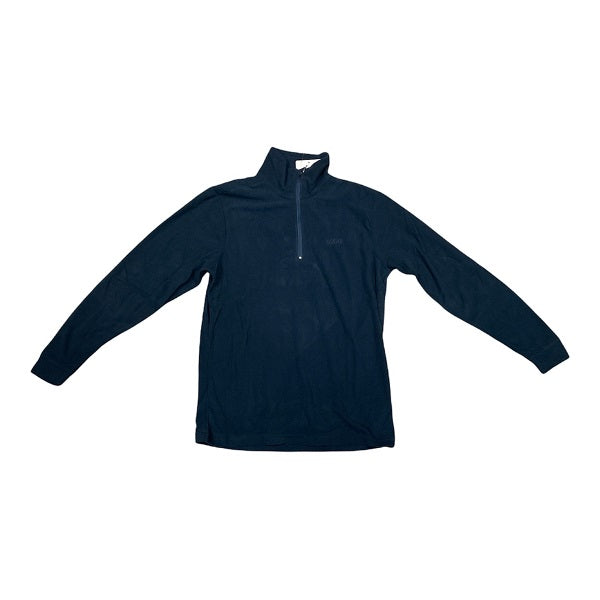 Brugi men&#39;s half zip sweater Pile Half Zip A149 460 blue