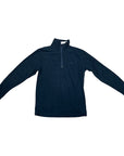 Brugi men's half zip sweater Pile Half Zip A149 460 blue