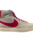 Nike women's sneakers shoe Blazer Mid Suede Vintage 518171 100 grey-pink