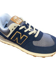 New Balance sneakers da ragazzo GC574AB1 navy-grey