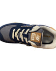 New Balance sneakers da ragazzo GC574AB1 navy-grey