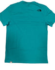 The North Face maglietta manica corta da uomo Simple Dome NF0A2TX52KQ verde porcellana