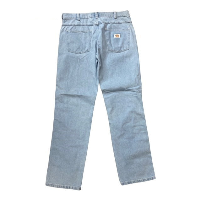 Dickies men&#39;s jeans trousers in light canvas Houston DK0A4XFLC151 light demin