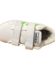Adidas Grand Court CF I GX5750 white-green children's sneakers