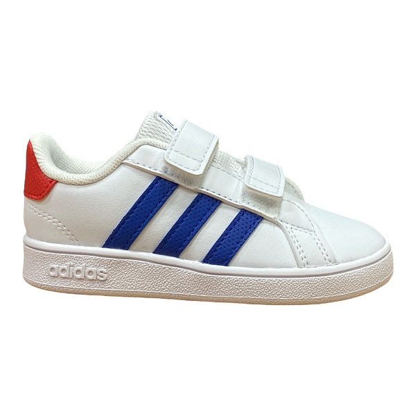 Adidas children&#39;s sneakers Grand Court CF I GX5749 white-royal-red