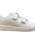 Adidas Advantage CF I GW0454 white-pink girls' sneakers shoe