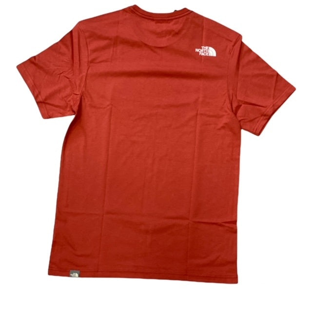 The North Face T-shirt MS/S Easy NF0A2TX3UBR1 tandori spice red