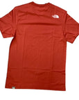 The North Face T-shirt MS/S Easy NF0A2TX3UBR1 tandori spice red