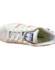 Adidas Originals Superstar GY3330 white lemon pink girl sneakers shoe