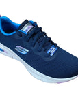Skechers Arch Fit Infinity Cool women's sneakers shoe 149722/NVMT blue-multi