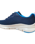 Skechers Arch Fit Infinity Cool women's sneakers shoe 149722/NVMT blue-multi