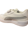 Puma Multiflex Glitzm FS V PS 384885 01 white silver girls' sneakers