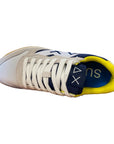 Sun68 Jaki Tricolors men's shoe Z32111 0107 white-navy blue