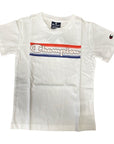 Champion T-shirt manica corta da ragazzo 305979 WW001 WHT bianco