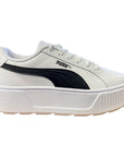Puma women's wedge sneakers shoe Karmen L 384615 02 white black