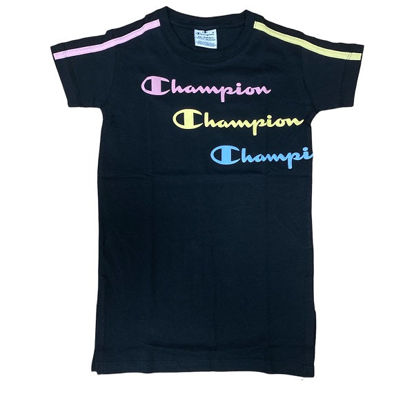 Champion Vestito girl 404351 KK001 NBK black