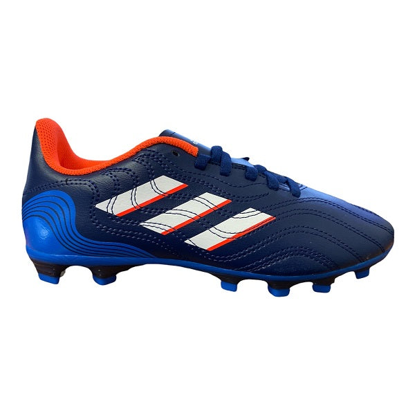 Adidas scarpa da calcio Copa Sense.4 FxG J GW7399 blu-bianco
