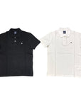 Champion 2 Men's short sleeve polo shirt 217540 KK001 NBK-WHT black and white