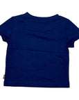 Levi's T-shirt Sleeve Poster Logo 6EE540 estate blue