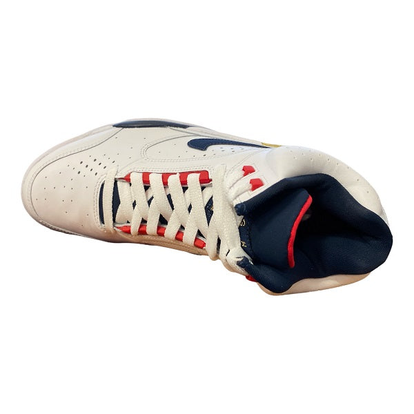 Nike scarpa da pallacanestro da uomo Air Flight Lite Mid DJ2518 102 bianco-rosso-blu