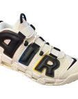 Nike scarpa sneakers da pallacanestro Air More Uptempo '96 DM1297 100 bianco nero