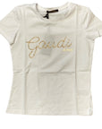 Gaudì Short sleeve crew-neck T-shirt 211BD64007 2100 white