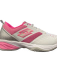 Lotto Superrapida 400 IV women's tennis shoe 217302 8FU white-pink