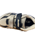 Lotto scarpa da ginnastica da bambino con lo strappo Zenith III R6047 bianco-blu