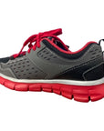 Skechers Immunity 95494L/CCRD gray red children's sneakers