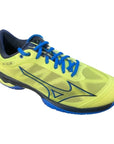 Mizuno men's padel shoe Wave Exceed Light 61GB222245 lemon yellow-blue 