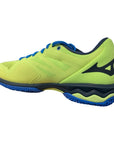 Mizuno men's padel shoe Wave Exceed Light 61GB222245 lemon yellow-blue 