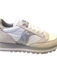 Saucony Original women's sneakers shoe with heel lift Jazz Triple S60530-16 white silver
