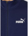 Puma Men's tracksuit in brushed cotton Clean Sweat Suit TR 585840 26 navy