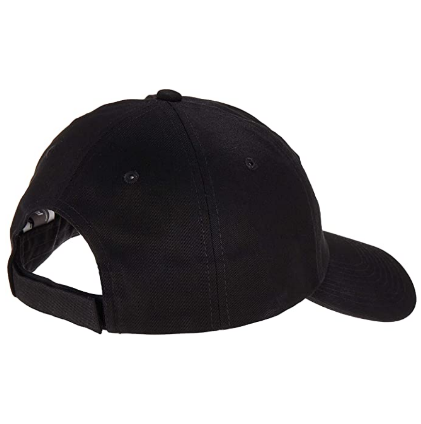 Cappellino Puma ESS Cap 052919 01 nero con visiera curva e logo 3D ricamato - vista posteriore